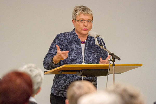 Im November 2018 kam Prof. Dr. Johanna Rahner schon einmal zu einem viel beachteten Vortrag ins Bergkloster Bestwig.